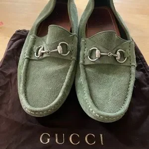 Gucci | Shoes | Gucci Mens Suede Driver 6575 Us | Poshmark